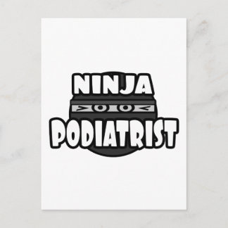 Ninja Podiater Briefkaart