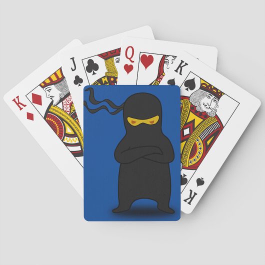 Ninja Pokerkaarten (Achterkant)