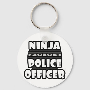 Ninja-politieagent Sleutelhanger
