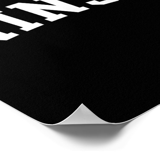 Ninja Poster (Hoek)