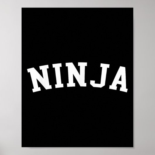 Ninja Poster (Voorkant)