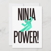 Ninja Power Kaart (Voorkant)