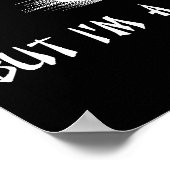 Ninja Pretending Funny Poster Humor (Hoek)