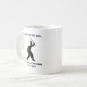 Ninja Pretending Pro Funny Mug Humor Koffiemok (Voorkant links)