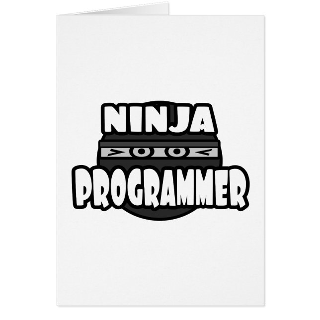 Ninja Programmer (Voorkant)