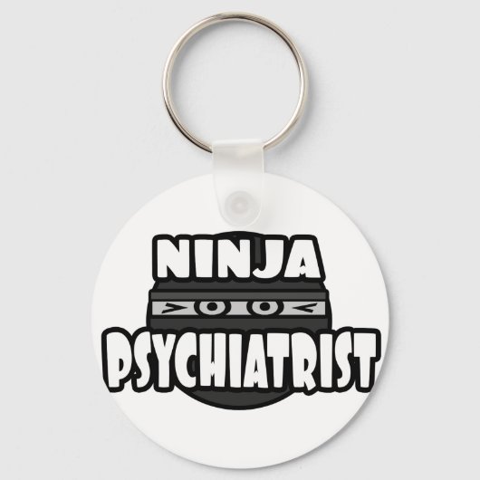 Ninja Psychiatrist Sleutelhanger (Voorkant)