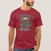 Ninja Raccoon. T-shirt (Voorkant)
