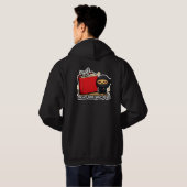 Ninja Reader Hoodie (Achterkant volledig)