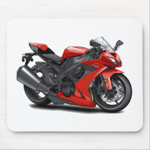 Ninja Red Bike Muismat