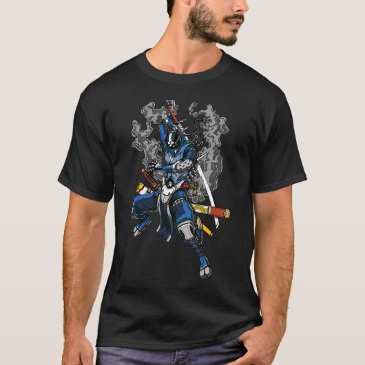 Ninja Robot T-shirt (Voorkant)