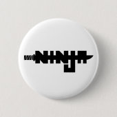 Ninja Ronde Button 5,7 Cm (Voorkant)