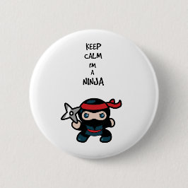 Ninja Ronde Button 5,7 Cm