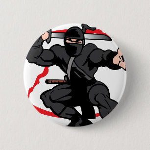 Ninja Ronde Button 5,7 Cm