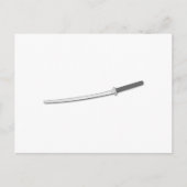 Ninja Samurai Sword Briefkaart (Voorkant)