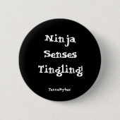 Ninja Sense Ronde Button 5,7 Cm (Voorkant)