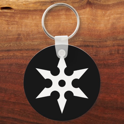 Ninja Shuriken Ideology Sleutelhanger (Voorkant)