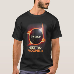 Ninja Shuriken Totale Zonsverduistering Getting Mo T-shirt