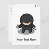 Ninja Skillz Briefkaart (Voorkant / Achterkant)