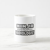 Ninja slim vermomd als radioloog koffiemok (Center)