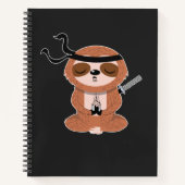Ninja Sloth Notitieboek (Voorkant)