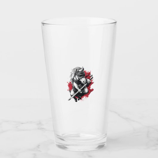 Ninja Sluip Eenhoorn (1) Glas (Voorkant)