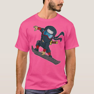 Ninja Snowboard Snowboarder Snowboarding Winter Sp T-shirt