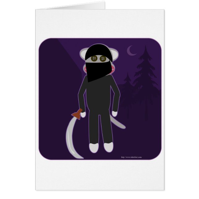 Ninja Sock Monkey (Voorkant)