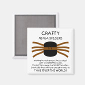 Ninja Spiders. Magneet (Voorkant / Achterkant)
