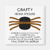Ninja Spiders. Magneet (Voorkant)