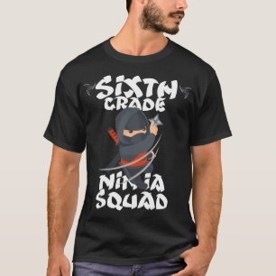 ninja squad zesde rang t-shirt