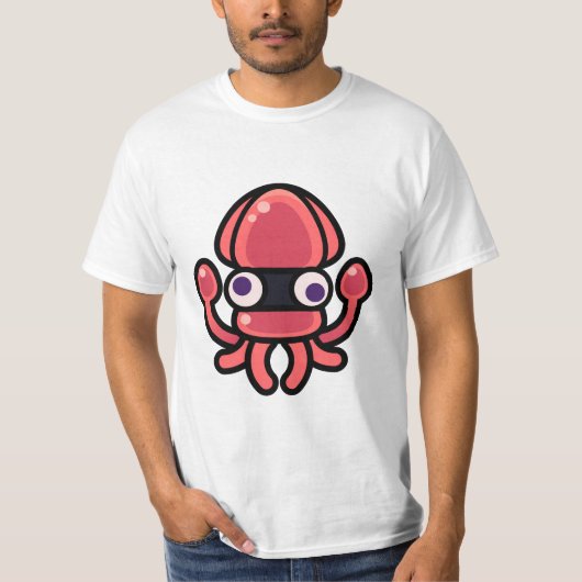 Ninja Squid T-shirt (Voorkant)