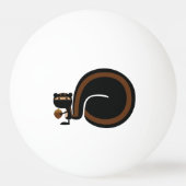 Ninja Squirrel Pingpongbal (Achterkant)