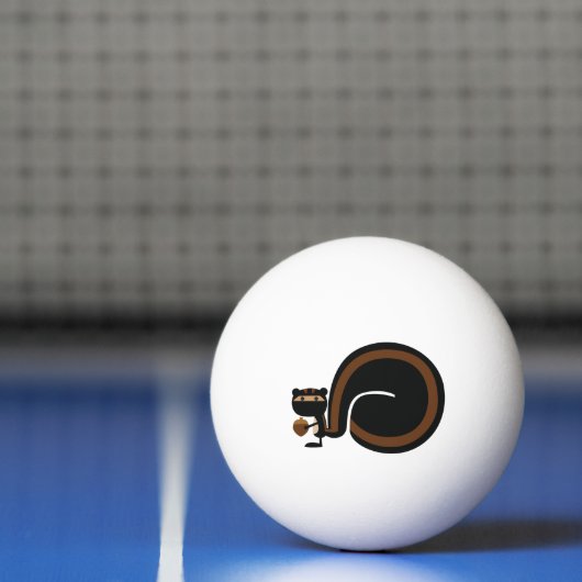 Ninja Squirrel Pingpongbal (Net)