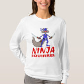 Ninja Squirrel T-shirt (Voorkant)