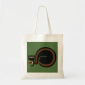 Ninja Squirrel Tote Bag (Voorkant)