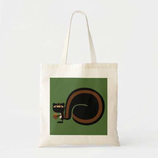Ninja Squirrel Tote Bag (Voorkant)