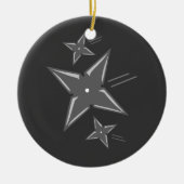 Ninja Stars Keramisch Ornament (Voorkant)