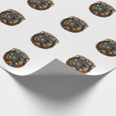 Ninja Stealth Kat Kata Moeder Cadeau Idee - Ninja Cadeaupapier (Hoek)