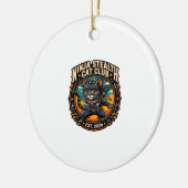 Ninja Stealth Kat Kata Moeder Cadeau Idee - Ninja  Keramisch Ornament (Links)
