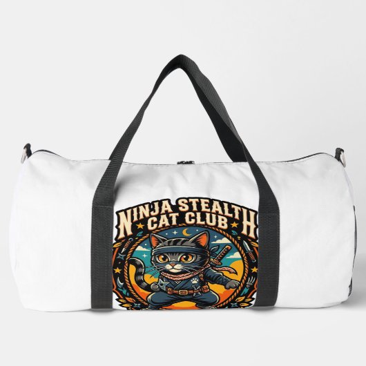 Ninja Stealth Kat Kata Moeder Cadeau Idee - Ninja Plunjezak (Voorkant)