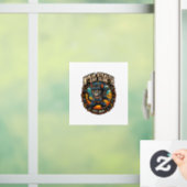 Ninja Stealth Kat Kata Moeder Cadeau Idee - Ninja Raamsticker (Huis)