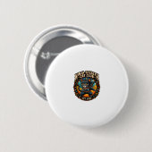 Ninja Stealth Kat Kata Moeder Cadeau Idee - Ninja Ronde Button 5,7 Cm (Voorkant /achterkant)