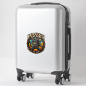 Ninja Stealth Kat Kata Moeder Cadeau Idee - Ninja  Sticker (Koffer)