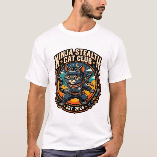 Ninja Stealth Kat Kata Moeder Cadeau Idee - Ninja T-shirt (Voorkant)