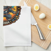 Ninja Stealth Kat Katachtige Moeder Cadeau Idee - Theedoek (Quarter Fold)