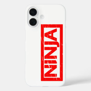 Ninja Stempel iPhone 16 Hoesje