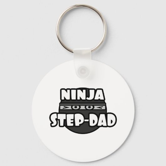 Ninja Step-Dad Sleutelhanger (Voorkant)