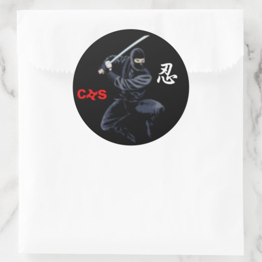 ninja sticker (Tas)