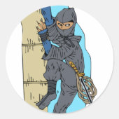 Ninja Sticker (Voorkant)