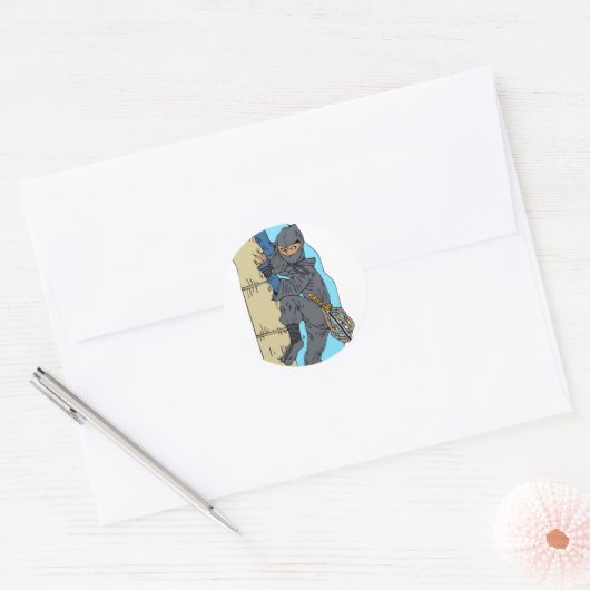Ninja Sticker (Envelop)